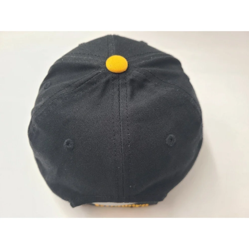 Youth 4-7 Pittsburgh Steelers NFL Team Apparel Adjustable Hat Cap Boy Girl Black